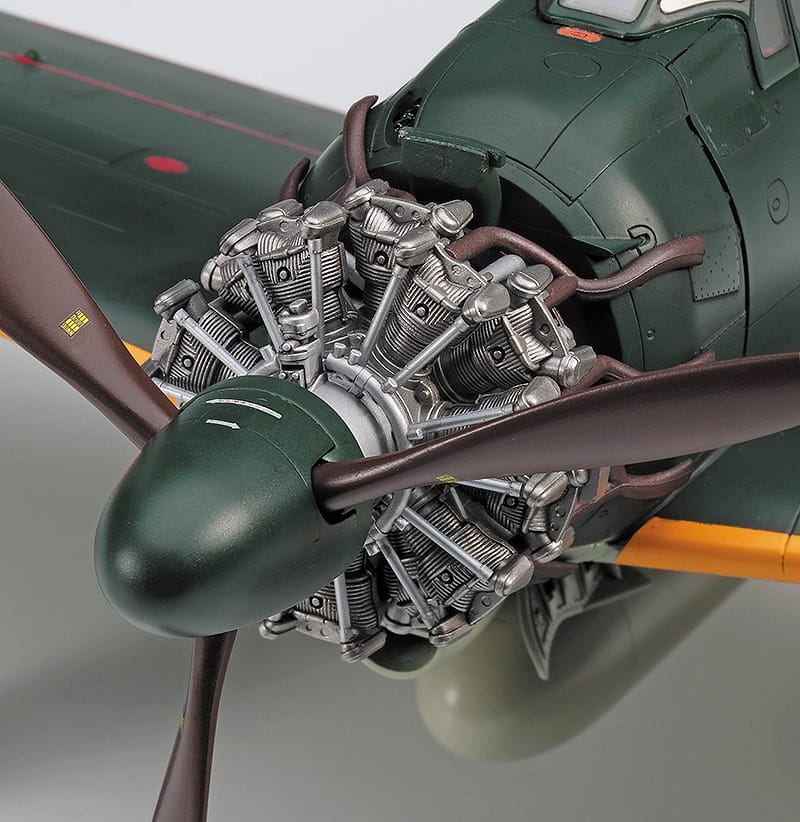 702 - Hasegawa - ST34 - Mitsubishi A6M5c Zero Model 52 Hei ‘Zeke’ - painted model