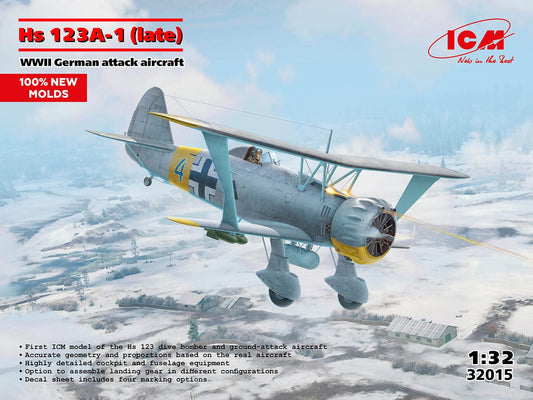 010 - ICM - 32015 - Henschel Hs 123 A-1 (late) - primary image