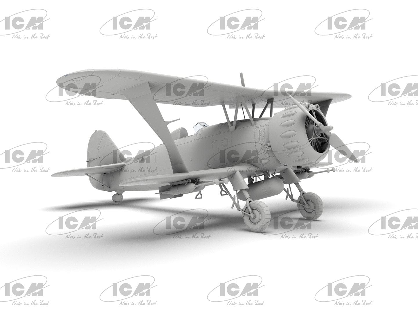 503 - ICM - 32015 - Henschel Hs 123 A-1 (late) - digital model