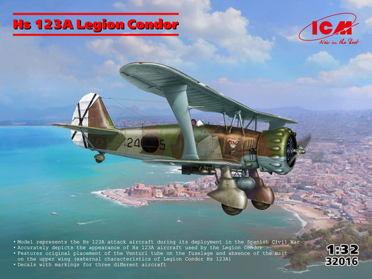010 - ICM - 32016 - Henschel Hs 123 A - primary image