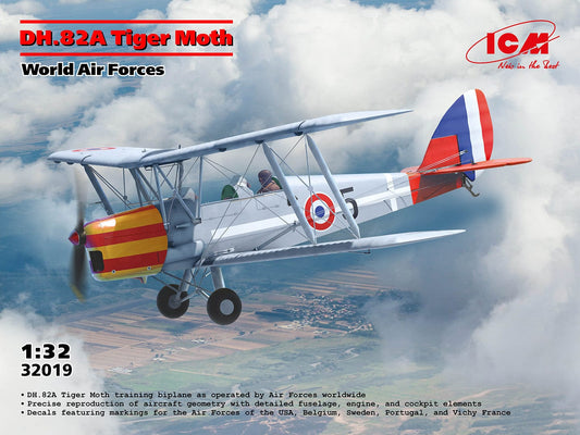 010 - ICM - 32019 - de Havilland DH.82A Tiger Moth - primary image