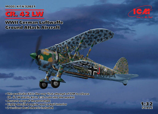 010 - ICM - 32021 - Fiat CR.42LW Falco - primary image