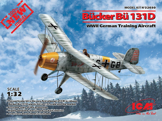 010 - ICM - 32030 - Bücker Bü 131D Jungmann - primary image