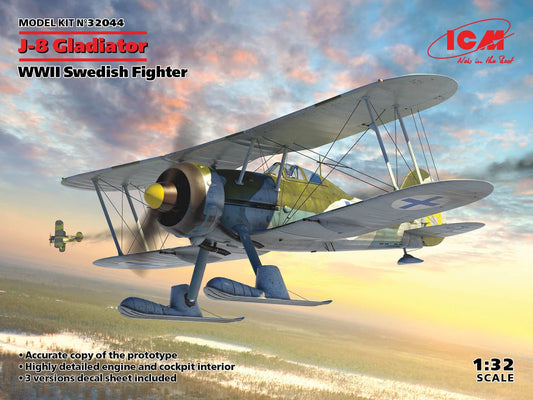 010 - ICM - 32044 - Gloster Gladiator J-8 - primary image