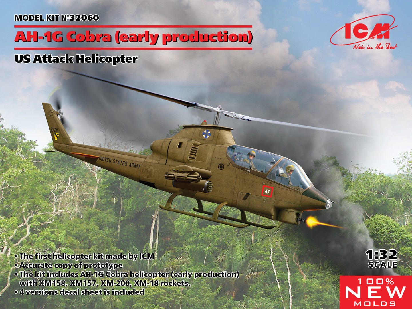 010 - ICM - 32060 - Bell AH-1G Cobra (early) - primary image