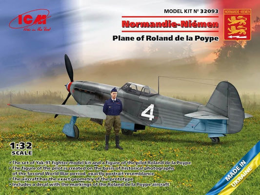 010 - ICM - 32093 - Yakovlev Yak-9T ‘Normandie-Niémen Plane of Roland de la Poype’ - primary image