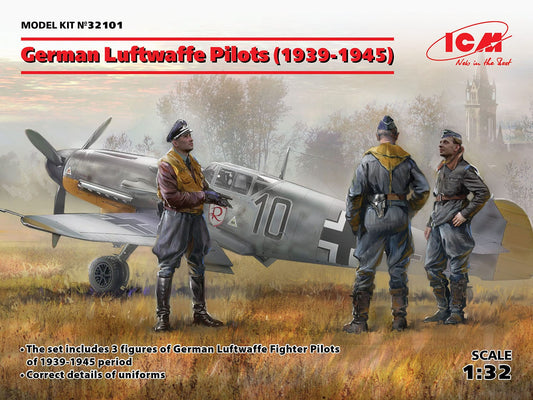010 - ICM - 32101 - German Luftwaffe Pilots (1939-45) - primary image