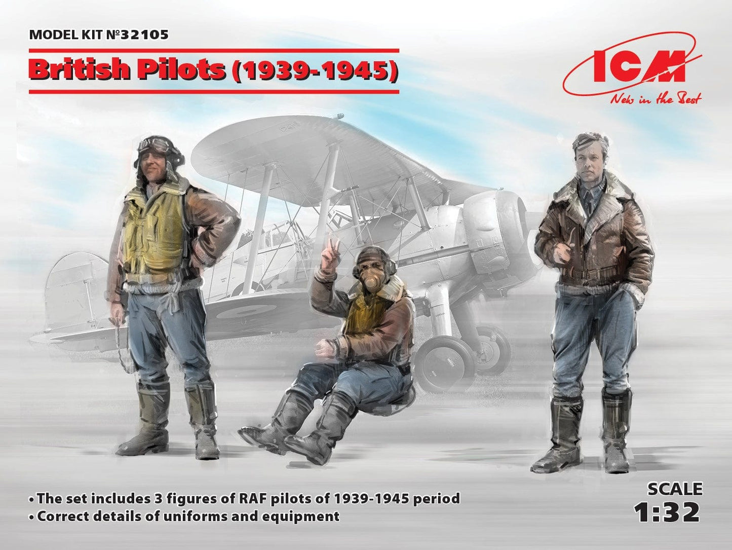 010 - ICM - 32105 - British RAF Pilots (1939-45) - primary image