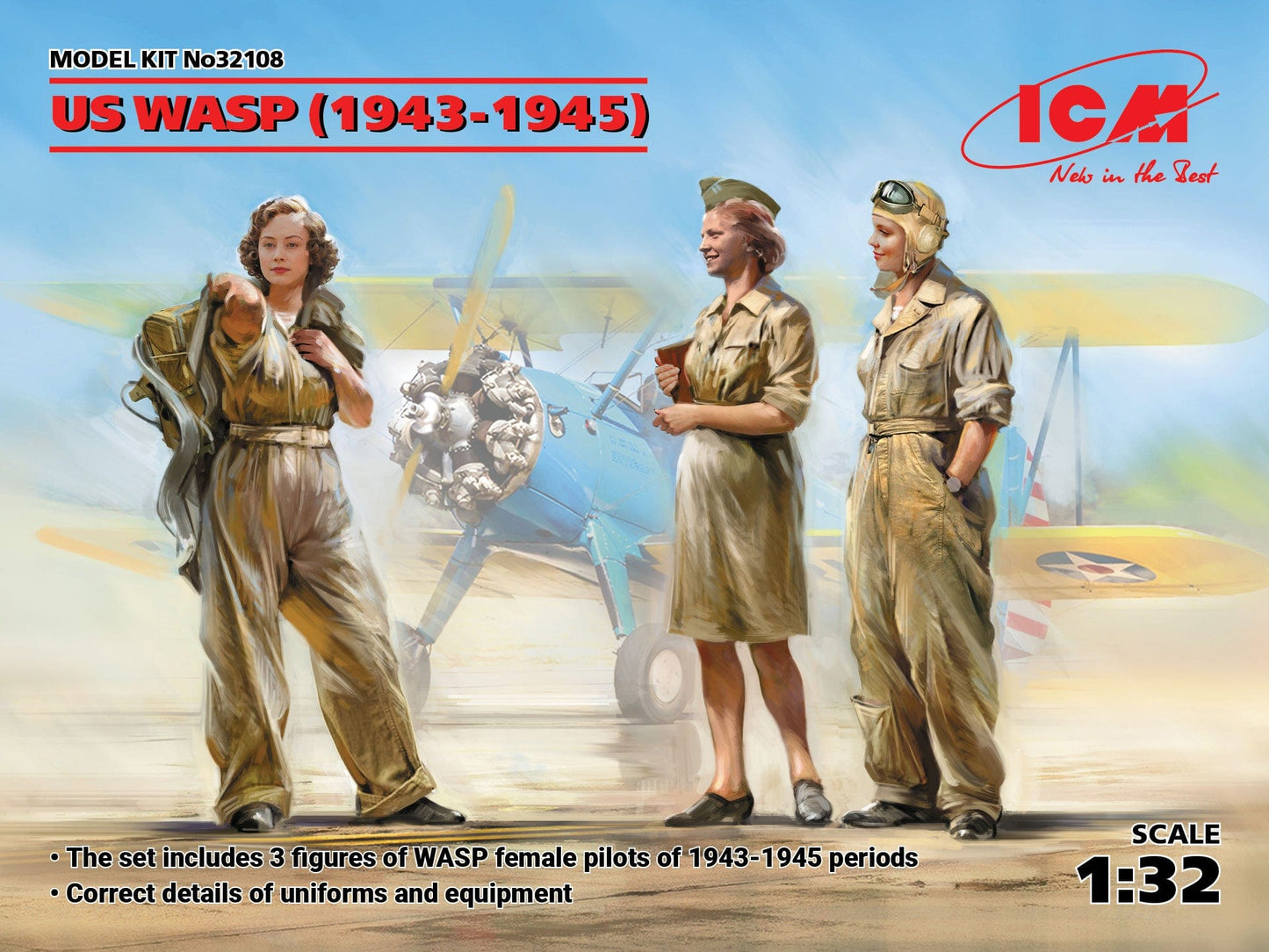 010 - ICM - 32108 - United States WAS Pilots (1943-45) - primary image