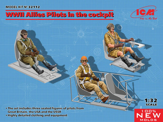 010 - ICM - 32112 - Allied Pilots in the Cockpit - primary image