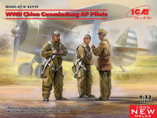 010 - ICM - 32115 - Chinese Guomindang Pilots - primary image