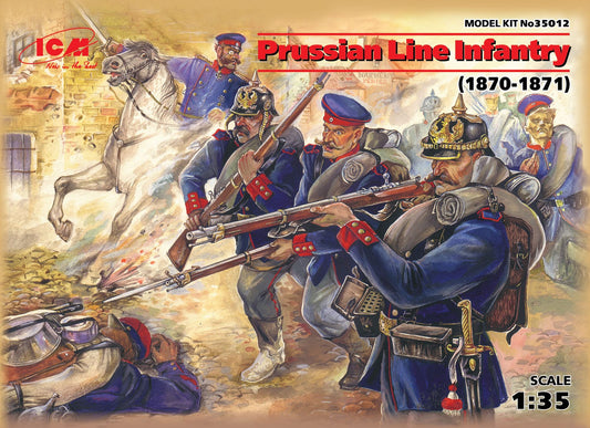 010 - ICM - 35012 - Prussian Line Infantry (1870-1871) - primary image