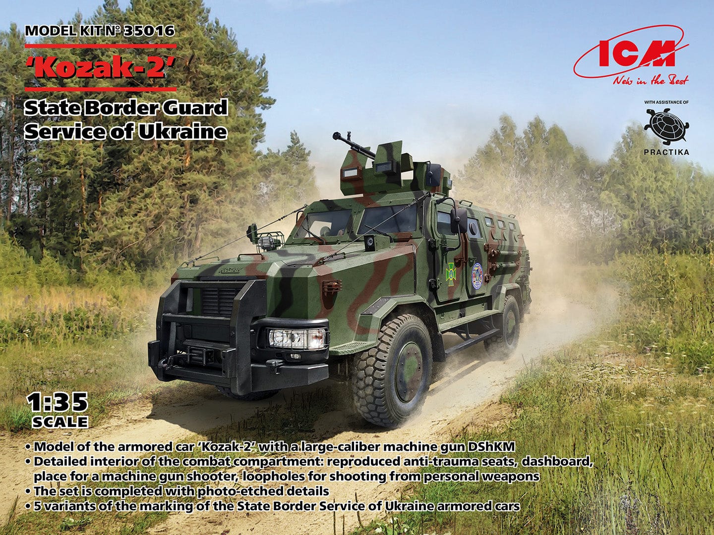 010 - ICM - 35016 - Kozak-2 MRAP - primary image