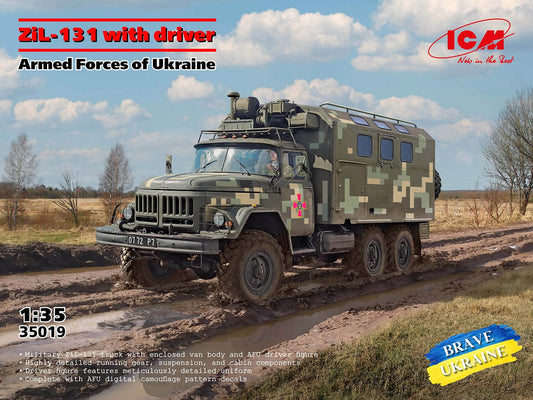 010 - ICM - 35019 - ZiL-131 with Driver - primary image