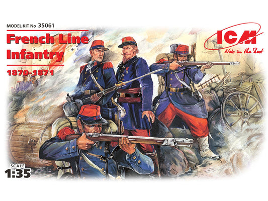 010 - ICM - 35061 - French Line Infantry (1870-1871) - primary image