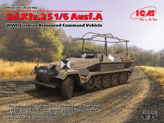 010 - ICM - 35102 - Sd.Kfz. 251/6 Ausf. A - primary image