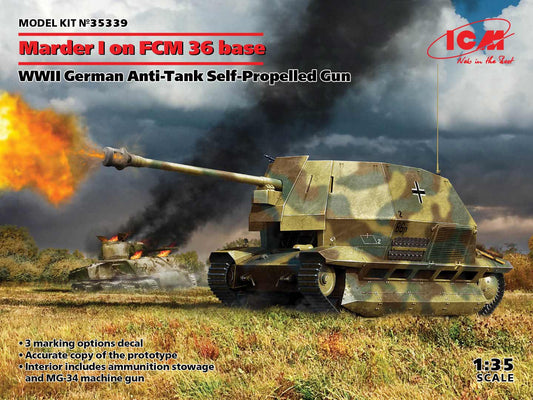 010 - ICM - 35339 - Marder I auf 737 FCM(f) - primary image