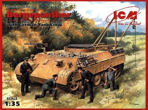 010 - Bergepanther with Crew - primary image