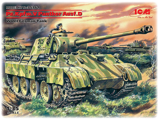 010 - ICM - 35361 - Pz.Kpfw. V Panther Ausf. D - primary image