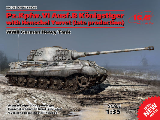 010 - ICM - 35363 - Pz.Kpfw. VI Tiger II Ausf. B Königstiger (late) - primary image