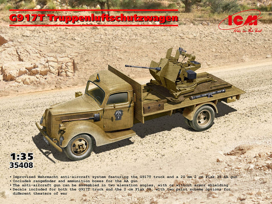 010 - ICM - 35408 - Ford-Werke G 917 T Truppenluftschutzwagen - primary image