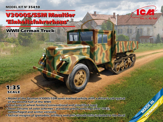 010 - ICM - 35410 - Ford-Werke Sd.Kfz. 3b Maultier ‘Einheitsfahrerhaus’  - primary image