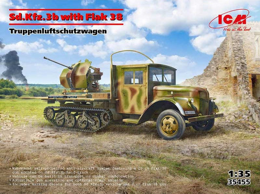 010 - Ford-Werke Sd.Kfz. 3b Maultier with Flak 38 AA Gun - primary image
