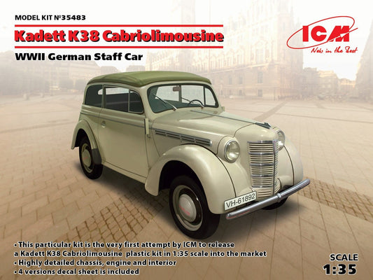 010 - ICM - 35483 - Opel Kadett Spezial K38 ‘Cabrio-Limousine’ - primary image