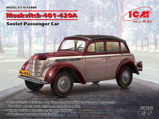 010 - ICM - 35484 - Moskvitch 401-420A - primary image