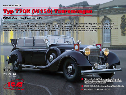 010 - ICM - 35533 - Mercedes-Benz W150 Typ 770K Tourenwagen - primary image