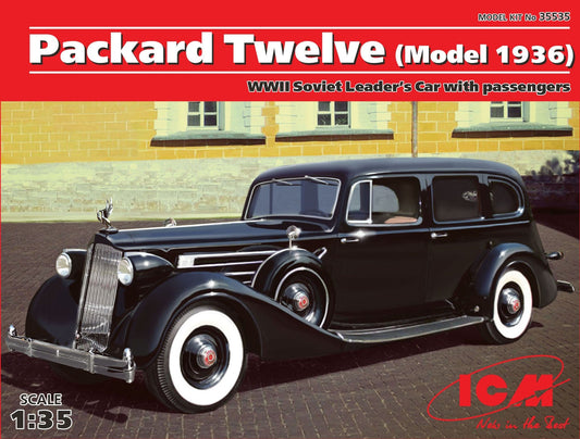 010 - ICM - 35535 - Packard Twelve with Soviet Leaders - primary image