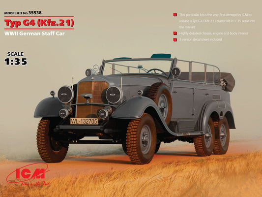 010 - ICM - 35538 - Mercedes-Benz W31 Typ G4 Kfz. 21 - primary image