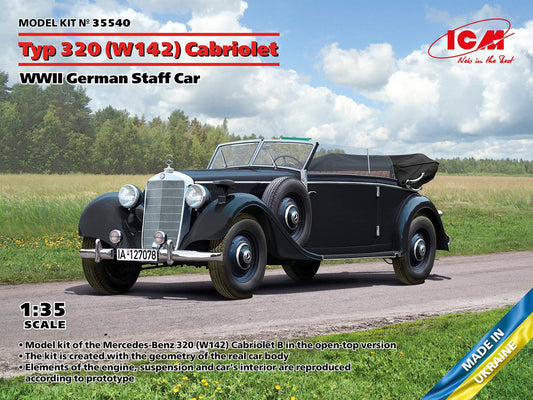010 - ICM - 35540 - Mercedes-Benz W142 Typ 320 Cabriolet - primary image