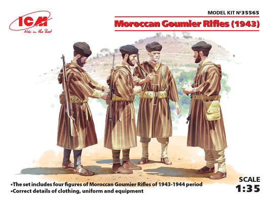010 - ICM - 35565 - Moroccan Goumier Rifles (1942) - primary image