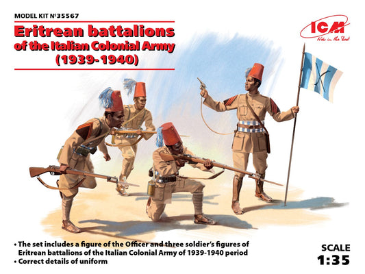 010 - ICM - 35567 - Eritrean Battalion of the Italian Colonial Army (1941) - primary image