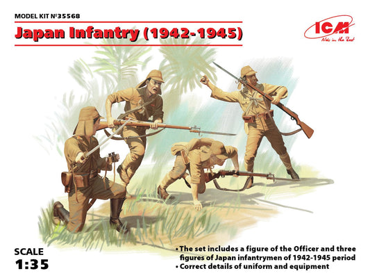 010 - ICM - 35568 - Japanese Infantry (1942-1945) - primary image