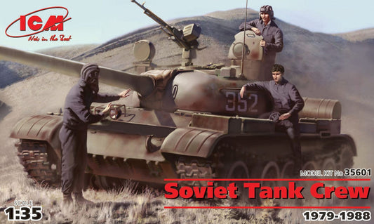 010 - ICM - 35601 - Soviet Tank Crew (1979-88) - primary image