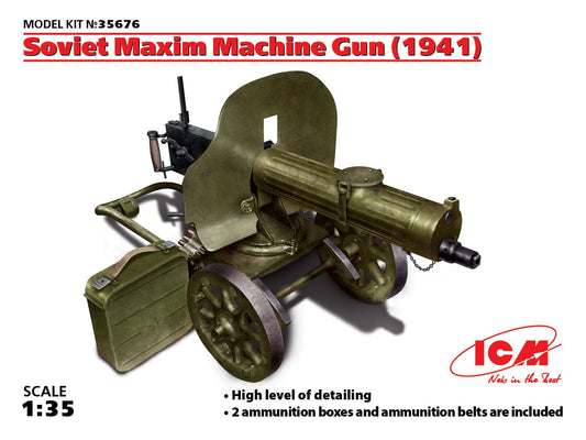 010 - Soviet PM1910 Maxim Machine Gun (1941) - primary image