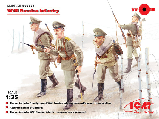 010 - ICM - 35677 - Russian Infantry - primary image