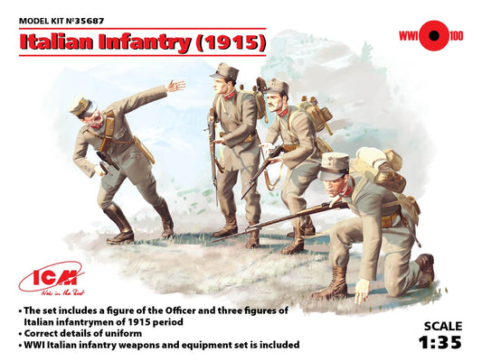 010 - ICM - 35687 - Italian Infantry (1915) - primary image