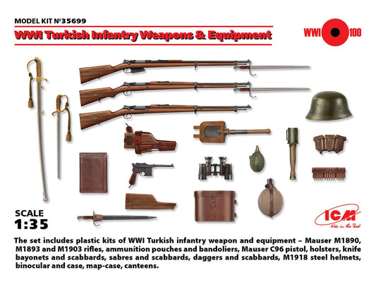 010 - ICM - 35699 - Turkish Infantry Weapons and Equipment - primary image