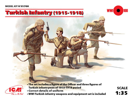 010 - ICM - 35700 - Turkish Infantry (1915-18) - primary image