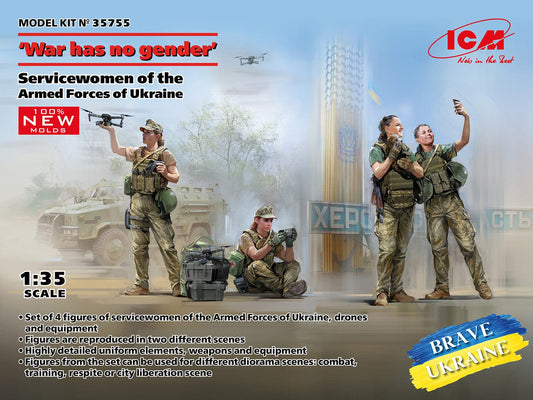 010 - ICM - 35755 - Ukrainian Servicewomen ‘War Has No Gender’ - primary image