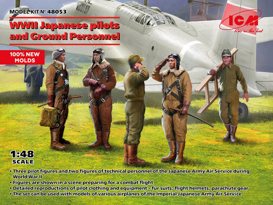 010 - ICM - 48053 - Japanese Pilots and Ground Staff (1939-45) - primary image