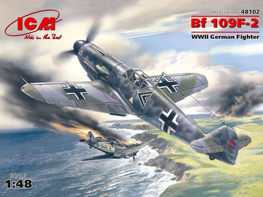 010 - ICM - 48102 - Messerschmitt Bf 109 F-2 - primary image