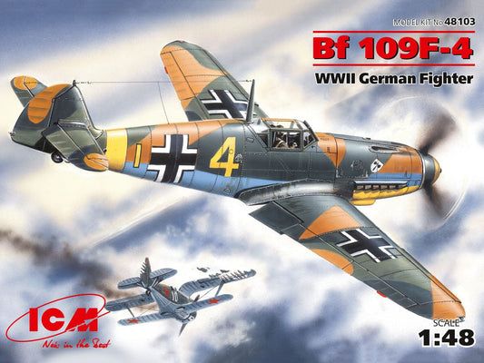 010 - ICM - 48103 - Messerschmitt Bf 109 F-4 - primary image