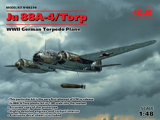 010 - ICM - 48236 - Junkers Ju 88 A-4/A17 - primary image
