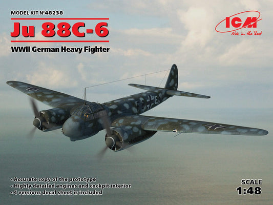 010 - ICM - 48238 - Junkers Ju 88 C-6 - primary image