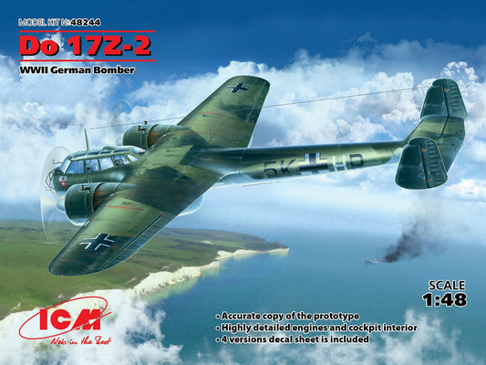 010 - ICM - 48244 - Dornier Do 17 Z-2 - primary image