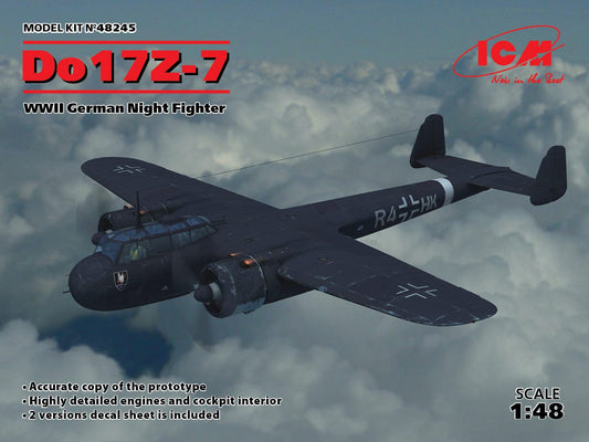 010 - ICM - 48245 - Dornier Do 17 Z-7 Kauz I - primary image